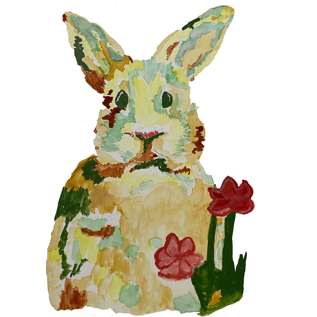 Hasi Aquarell T-Shirt