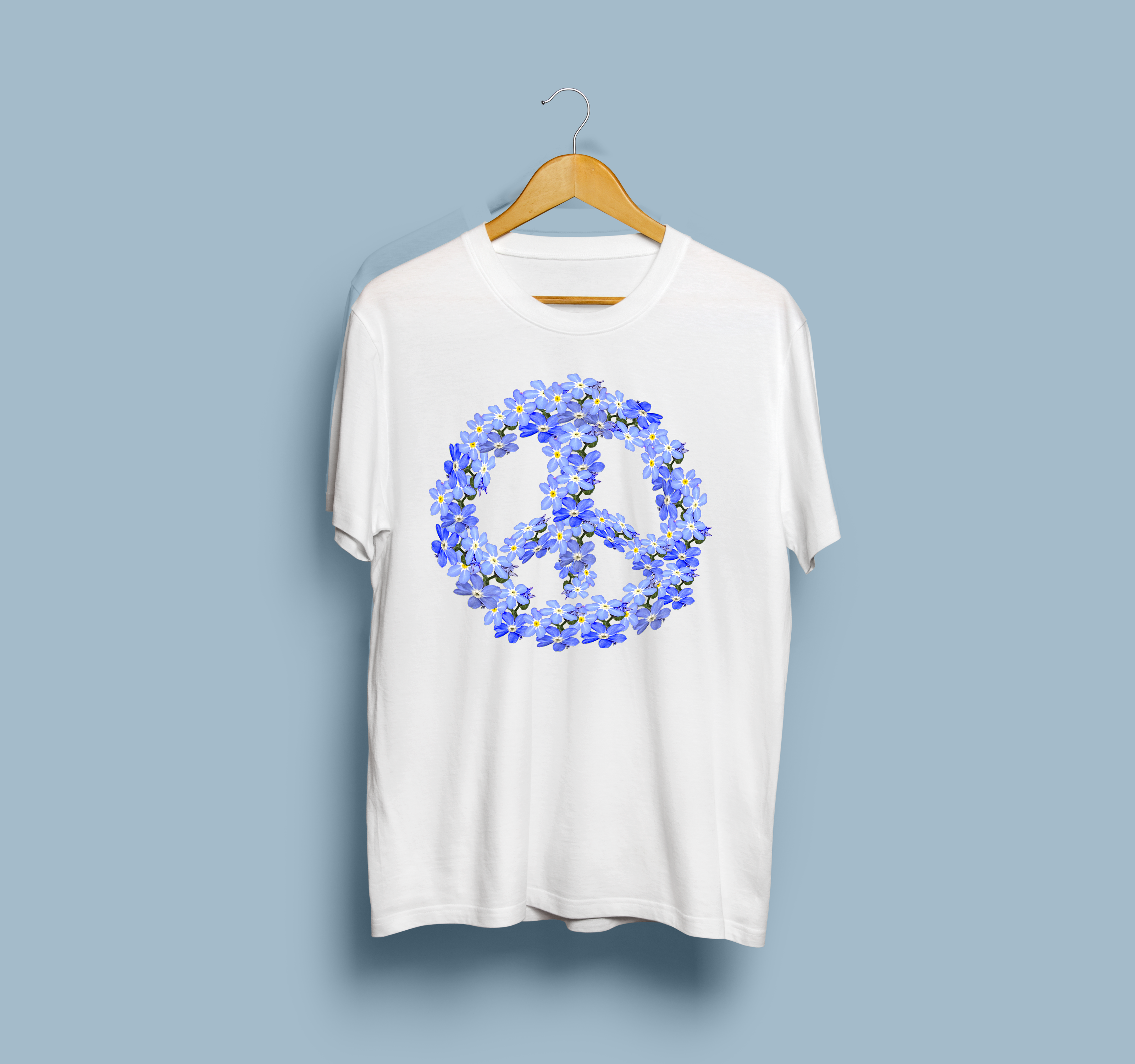 Vergissmeinnicht Peace T-Shirt
